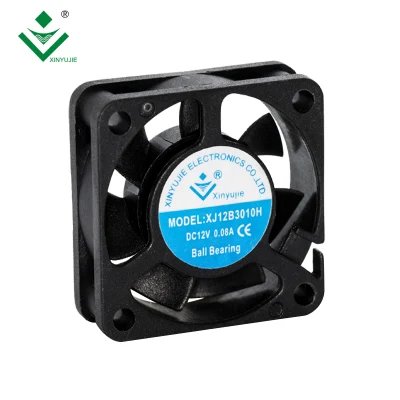 3010 Miniatura 30mm IP57 IP67 Ventilatore assiale senza spazzole Faro per auto 2 fili 3 fili 4 fili Ventola