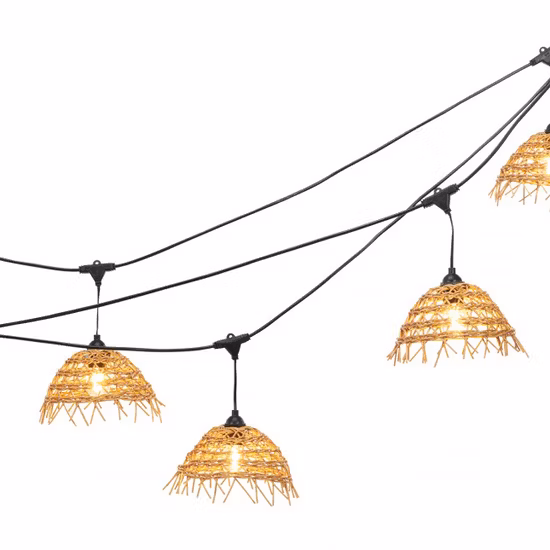 Luce a festone LED stile Boho